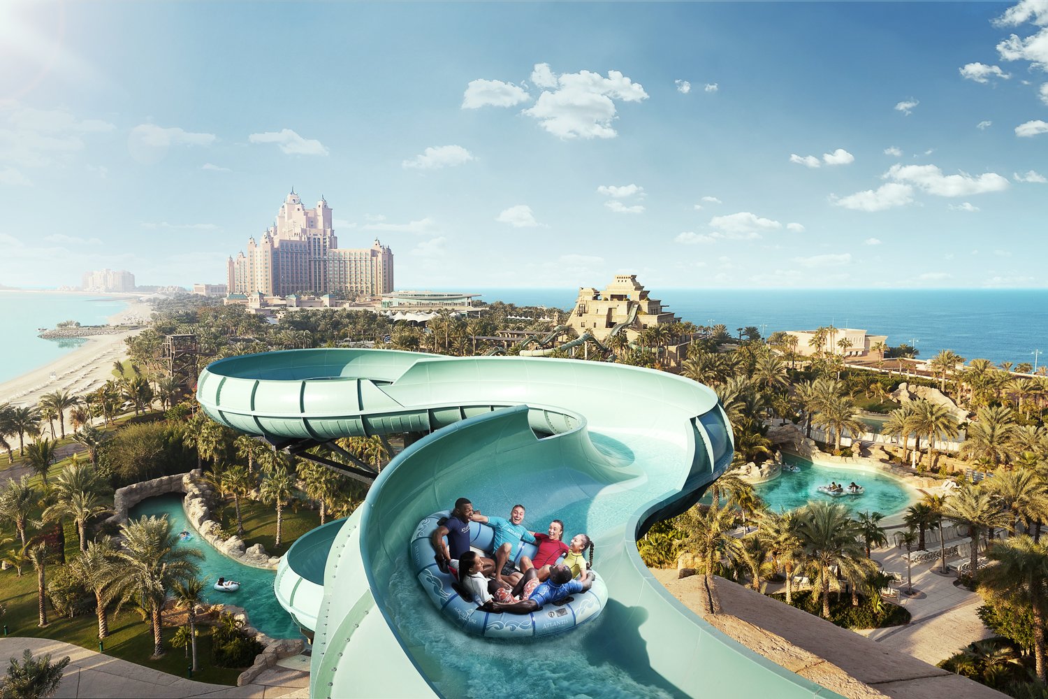 Аквапарк Aquaventure в Дубае